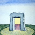 The Portal Painting by John Klobucher The Portal Painting by John Klobucher