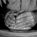 The Potter's Hands Photograph by Regina Muscarella The Potter's Hands Photograph by Regina Muscarella