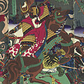 The Reputation of Sato Masakiyo 1861 Painting by Toyohara Kunichika