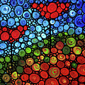 The Roots Of Love Run Deep Painting by Sharon Cummings The Roots Of Love Run Deep Painting by Sharon Cummings