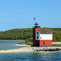 The Round Island Lighthouse by Robert Carter