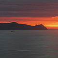 The Sleeping Giant and Setting Sun, Dingle Peninsula Photograph by Adrian Hendroff