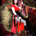 The Sorceress And Her Pet Photograph by Jon Volden The Sorceress And Her Pet Photograph by Jon Volden
