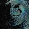 The Spiral #2 Digital Art by Mary Ann Benoit The Spiral #2 Digital Art by Mary Ann Benoit