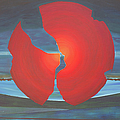 The splitting sun by Ofra Wolf