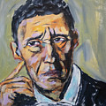 The Thinker Painting by Mark Ross The Thinker Painting by Mark Ross