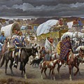 The Trail Of Tears Painting by Granger The Trail Of Tears Painting by Granger