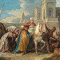 The Triumph of Mordecai Painting by Jean-Francois Detroy The Triumph of Mordecai Painting by Jean-Francois Detroy