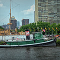 The Tugboat Jupiter at Penns Landing Photograph by Kristia Adams The Tugboat Jupiter at Penns Landing Photograph by Kristia Adams
