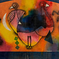 The Two Of Us Painting by Winston Saoli 1950-1995 The Two Of Us Painting by Winston Saoli 1950-1995