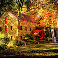 The Wayside Gristmill in Fall Colors by Jeff Folger