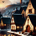The Winter Prague's Gothic Village by Soraya D'Apuzzo