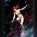 The Witches Sabbath by Luis Ricardo Falero Old Masters Fine Art Reproduction Painting by Rolando Burbon The Witches Sabbath by Luis Ricardo Falero Old Masters Fine Art Reproduction Painting by Rolando Burbon