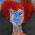 The woman with the red hair by Gabi Hampe