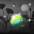 The Wonder at Night Drawing by Eric Fan The Wonder at Night Drawing by Eric Fan