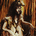 The Young Witch Painting by Sv Bell The Young Witch Painting by Sv Bell