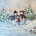 There's Snow Place Like Home Painting by Juliette Becker There's Snow Place Like Home Painting by Juliette Becker