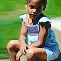 Thoughtful Leilani by D Powell-Smith