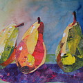 Three pears beats a full house Painting by Ruth Kamenev Three pears beats a full house Painting by Ruth Kamenev