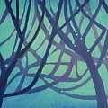 Through the Trees Painting by Franci Hepburn