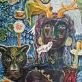 Time to Go Wild Painting by Sylvia Becker-Hill Time to Go Wild Painting by Sylvia Becker-Hill