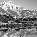 Timeless Tetons - A Panoramic Black And White Ode To The Grand Teton Mountains Photograph by Gregory Ballos Timeless Tetons - A Panoramic Black And White Ode To The Grand Teton Mountains Photograph by Gregory Ballos
