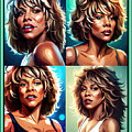 Tina Turner Queen of Rock'n Roll Montage Digital Art by Floyd Snyder Tina Turner Queen of Rock'n Roll Montage Digital Art by Floyd Snyder
