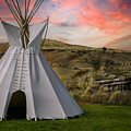 Tipi at Sunset Photograph by Laura Putman Tipi at Sunset Photograph by Laura Putman