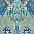 TJOD Wild Hare 2 Full Portrait Painting by Helena Tiainen TJOD Wild Hare 2 Full Portrait Painting by Helena Tiainen