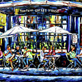 Tomtom Coffee House, London Painting by Mirek Kuzniar Tomtom Coffee House, London Painting by Mirek Kuzniar