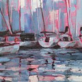 Toronto Harbour Painting by Sheila Romard Toronto Harbour Painting by Sheila Romard