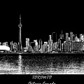 Toronto Ontario Canada Black and White Skyline Photo 188 Digital Art by Lucie Dumas Toronto Ontario Canada Black and White Skyline Photo 188 Digital Art by Lucie Dumas