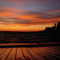 Toronto Sunset With Boardwalk Photograph by Kreddible Trout Toronto Sunset With Boardwalk Photograph by Kreddible Trout