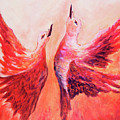 Towards Heaven Canadian Geese Painting by Sher Nasser Artist Towards Heaven Canadian Geese Painting by Sher Nasser Artist