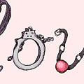 Toy Love Drawing by Ludwig Van Bacon