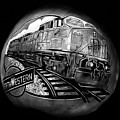 Train BW Photograph by Stuart Manning Train BW Photograph by Stuart Manning