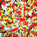 Transitions with Yellow Brown and Red Painting by Dean Triolo Transitions with Yellow Brown and Red Painting by Dean Triolo
