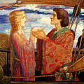 Tristan and Isolde 1912 Painting by John Duncan Tristan and Isolde 1912 Painting by John Duncan