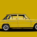 Triumph Dolomite Sprint. Mimosa Yellow Edition. Customisable to YOUR colour choice. Digital Art by Moospeed Art Triumph Dolomite Sprint. Mimosa Yellow Edition. Customisable to YOUR colour choice. Digital Art by Moospeed Art