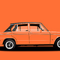 Triumph Dolomite Sprint. Orange Edition. Customisable to YOUR colour choice. Digital Art by Moospeed Art Triumph Dolomite Sprint. Orange Edition. Customisable to YOUR colour choice. Digital Art by Moospeed Art