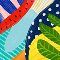 Tropical Fever - Modern Colorful Abstract Digital Art Digital Art by Sambel Pedes Tropical Fever - Modern Colorful Abstract Digital Art Digital Art by Sambel Pedes