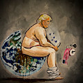 Trump Dump Painting by Joel Tesch Trump Dump Painting by Joel Tesch