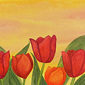 Tulips at Sunset Painting by Lisa Neuman Tulips at Sunset Painting by Lisa Neuman