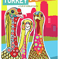 Turkey Town Digital Art by Caroline Barnes Turkey Town Digital Art by Caroline Barnes