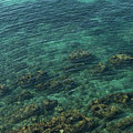 Turquoise sea water in a rocky cove 1, Mediterranean Sea Photograph by Adriana Mueller Turquoise sea water in a rocky cove 1, Mediterranean Sea Photograph by Adriana Mueller