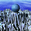 Turquoise Sphere Digital Art by Phil Perkins Turquoise Sphere Digital Art by Phil Perkins