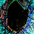 Turquoise Touch Painting by Anna Adams Turquoise Touch Painting by Anna Adams
