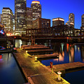 Twilight at the Docks by Kristen Wilkinson