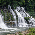 Twin Falls Photograph by William Boggs Twin Falls Photograph by William Boggs
