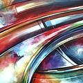 Two Sides Painting by Michael Lang Two Sides Painting by Michael Lang